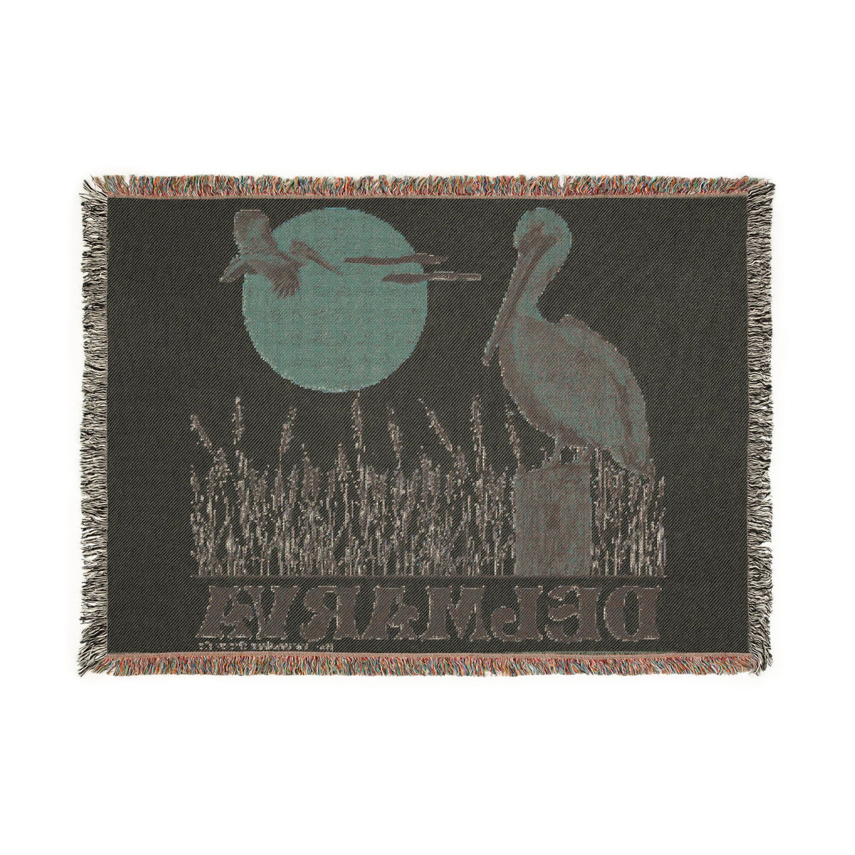 Delmarva Wetlands Woven Blanket